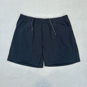 Rhone Men’s 7 Inch Lined Training Shorts Size XL Black